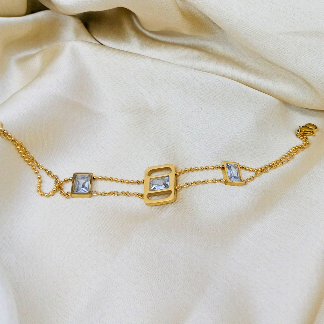 Classic Rhinestone Bracelet