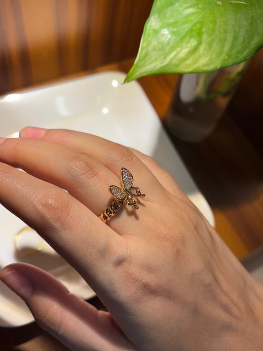 Dreamy Butterfly Ring