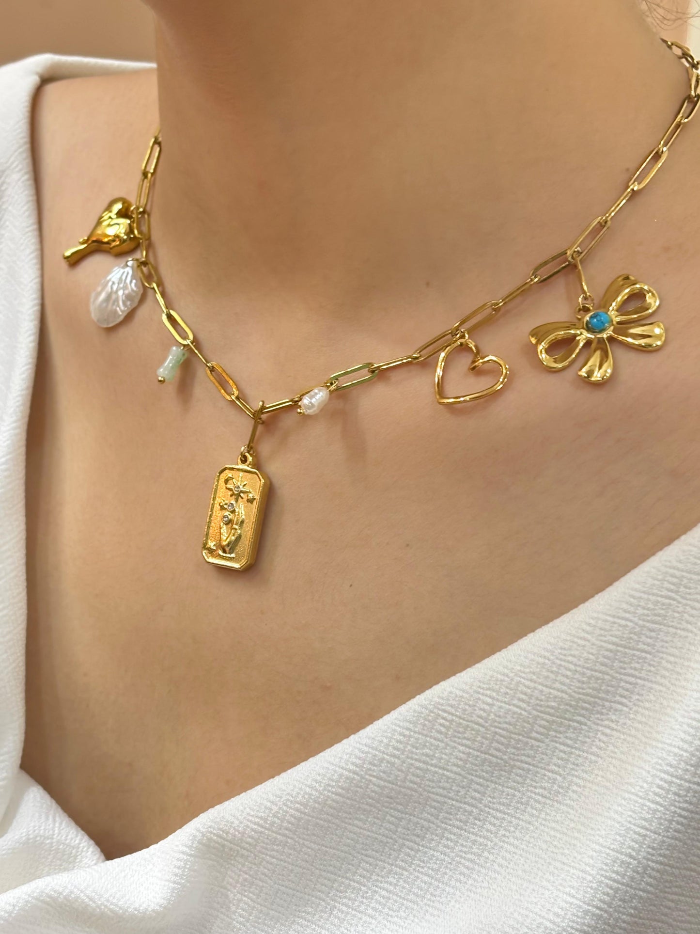 Boho Belle Charm Necklace