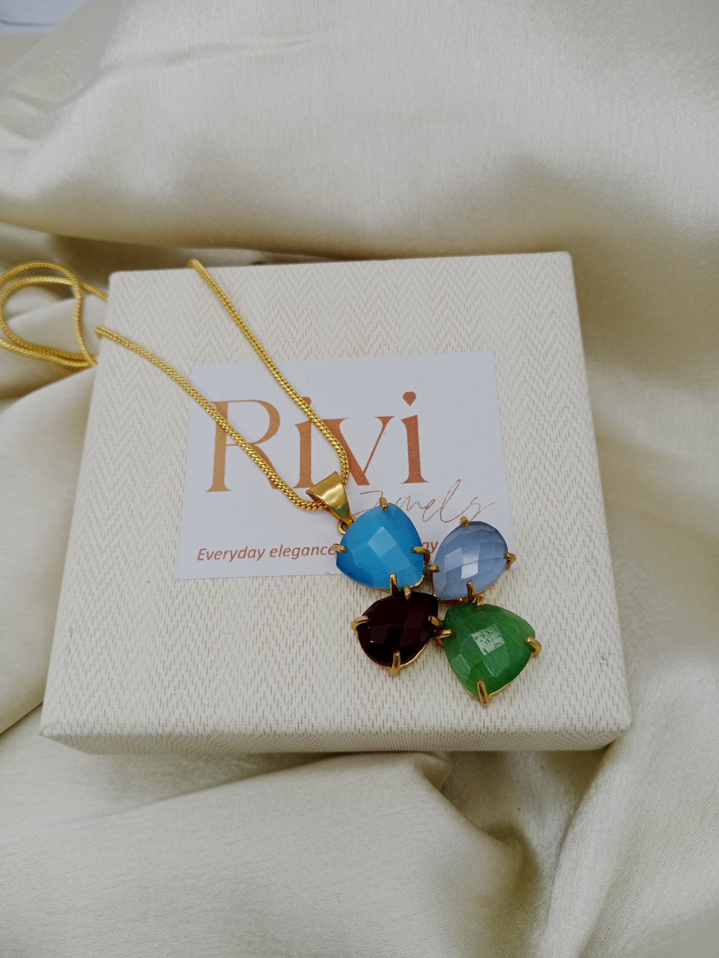 Multi Drop Necklace