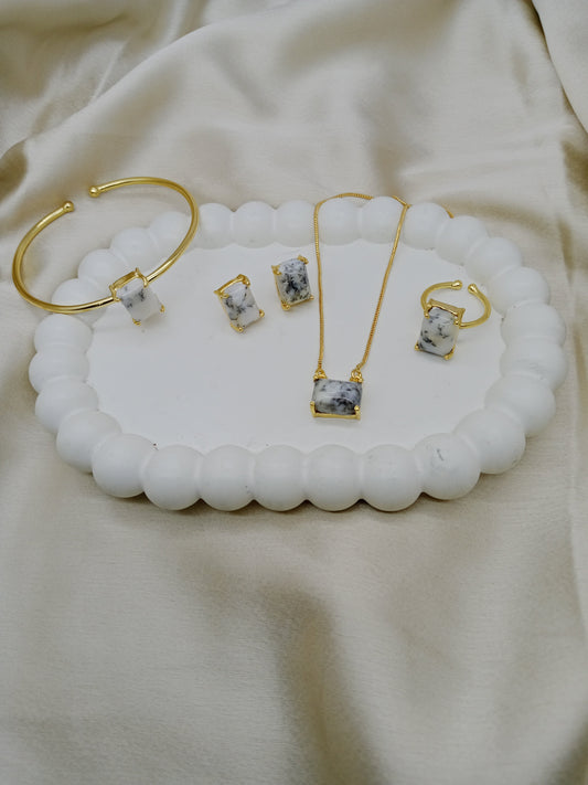 The Rivi Ensemble Set Dandrite Opel  Set