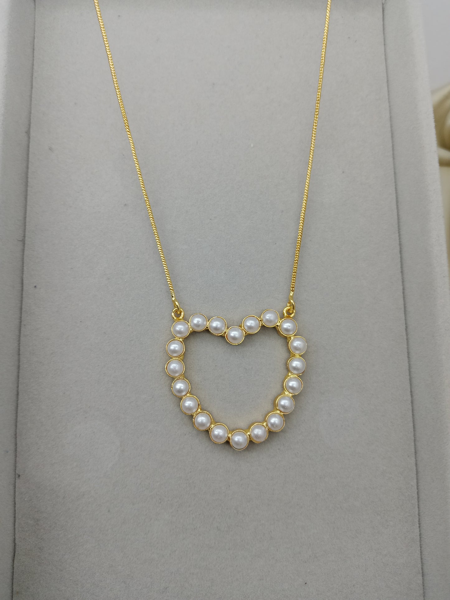 Heart of Pearls Necklace
