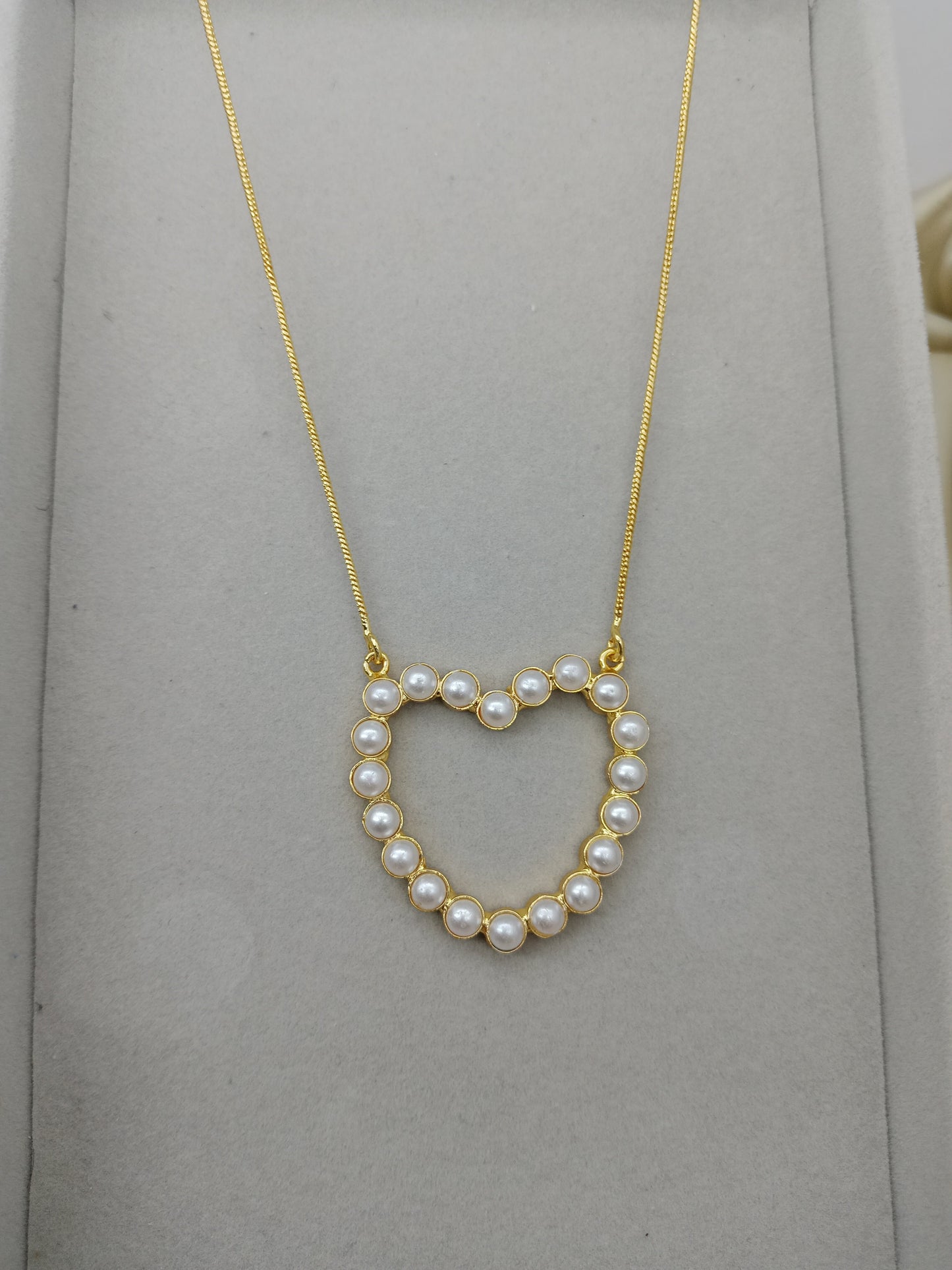 Heart of Pearls Necklace