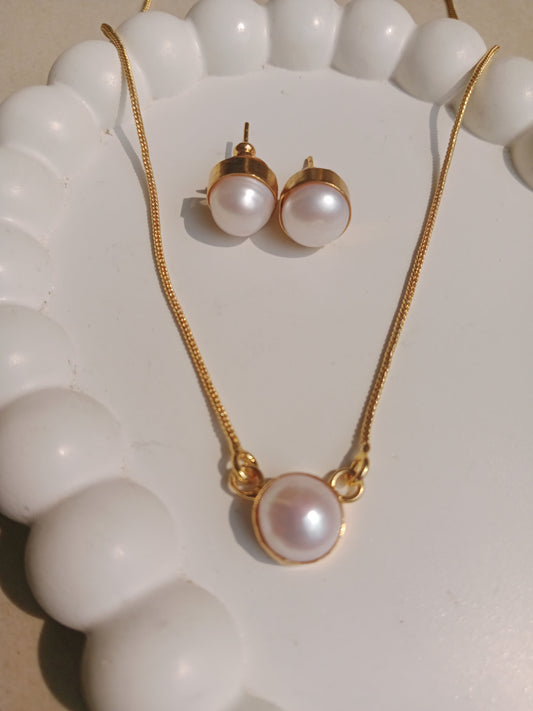 Classic Real Pearl set