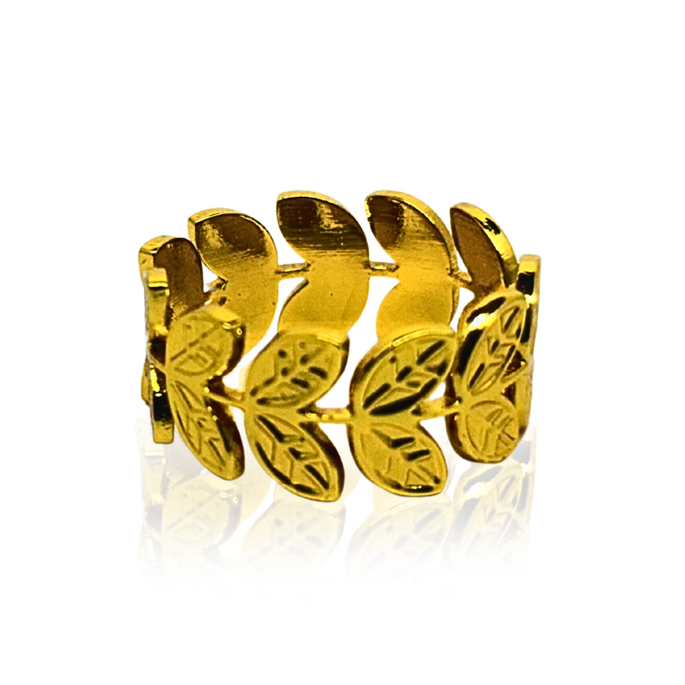 Enchanted Leaf Ring