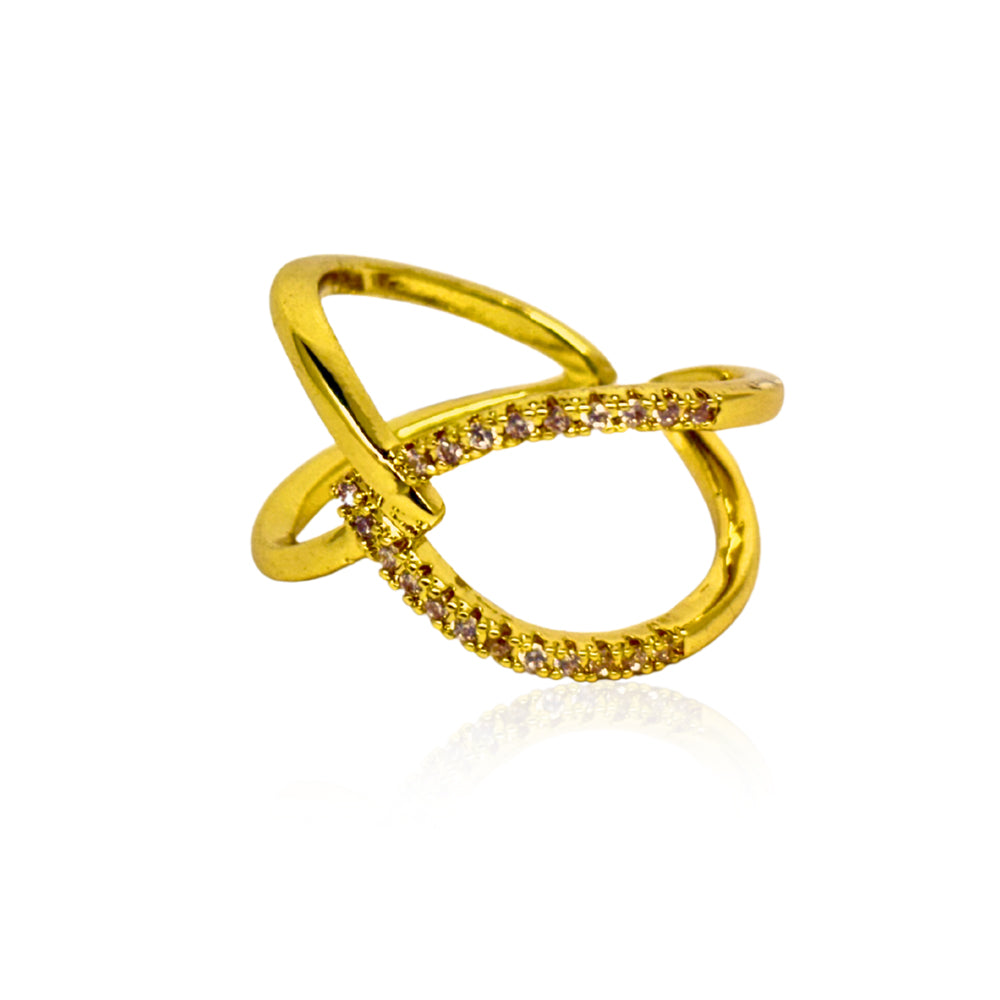 Knot Me Up Zirconia Ring
