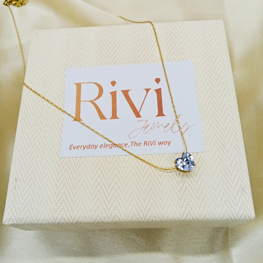 Solitaire Elegance Necklace