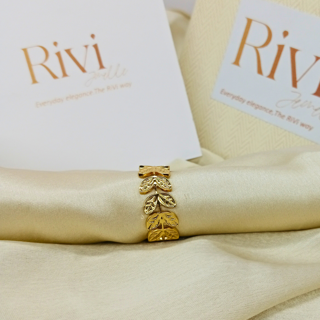 Enchanted Leaf Ring