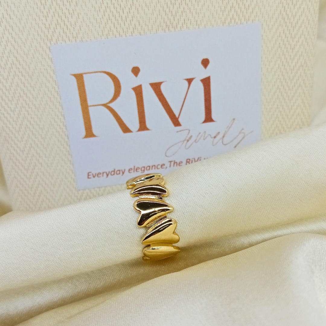 Salty Hearts Ring