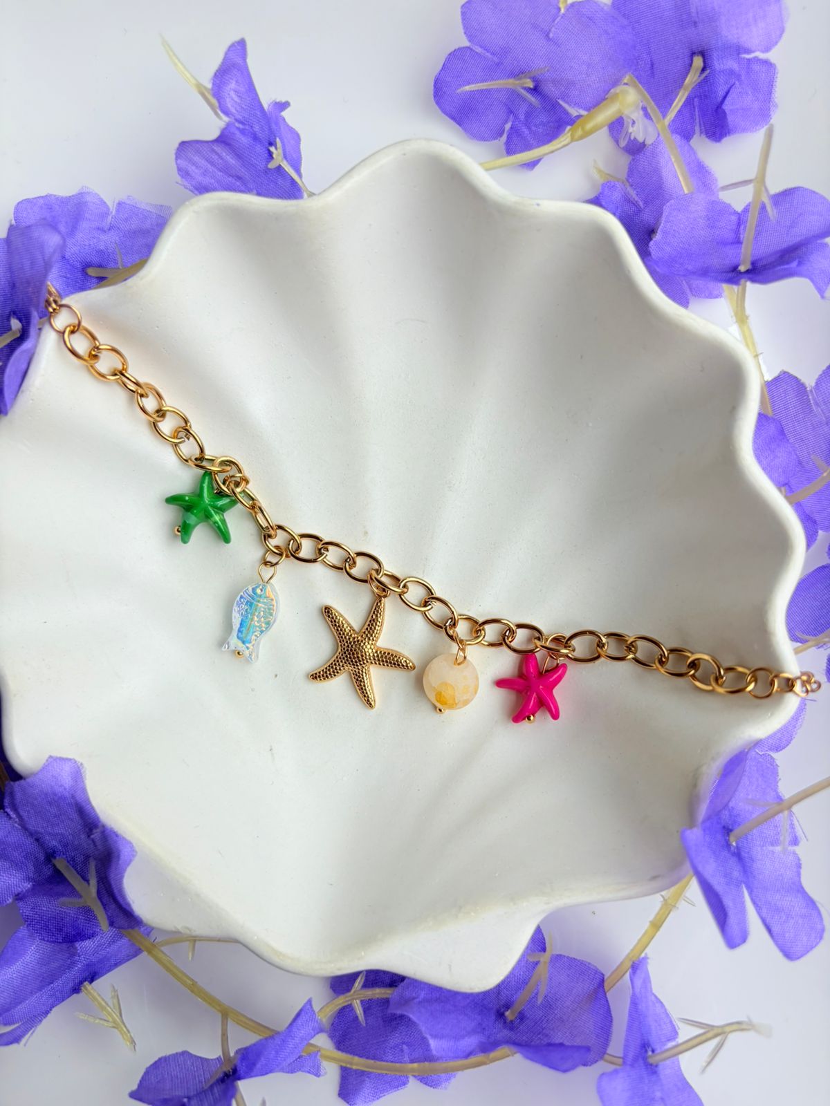 Shells and stars Bracelet