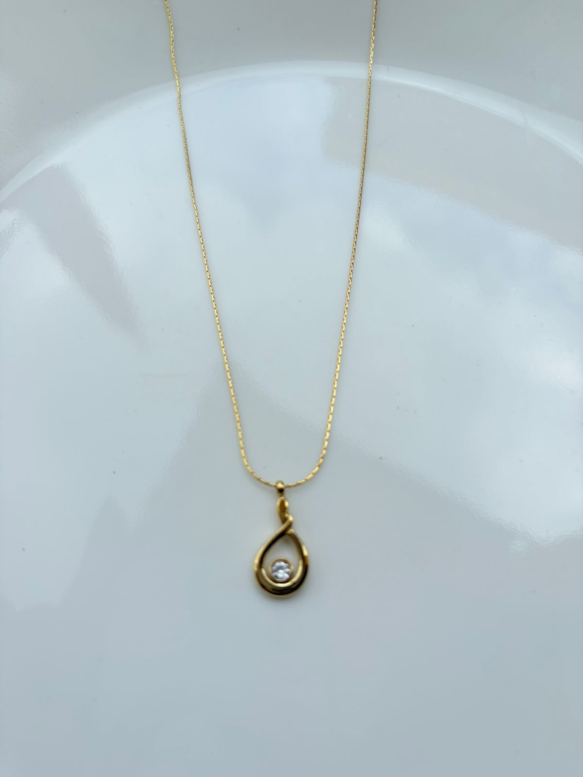 Crystal Drop Necklace