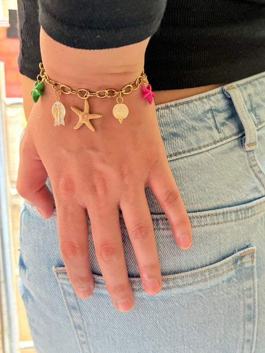 Shells and stars Bracelet