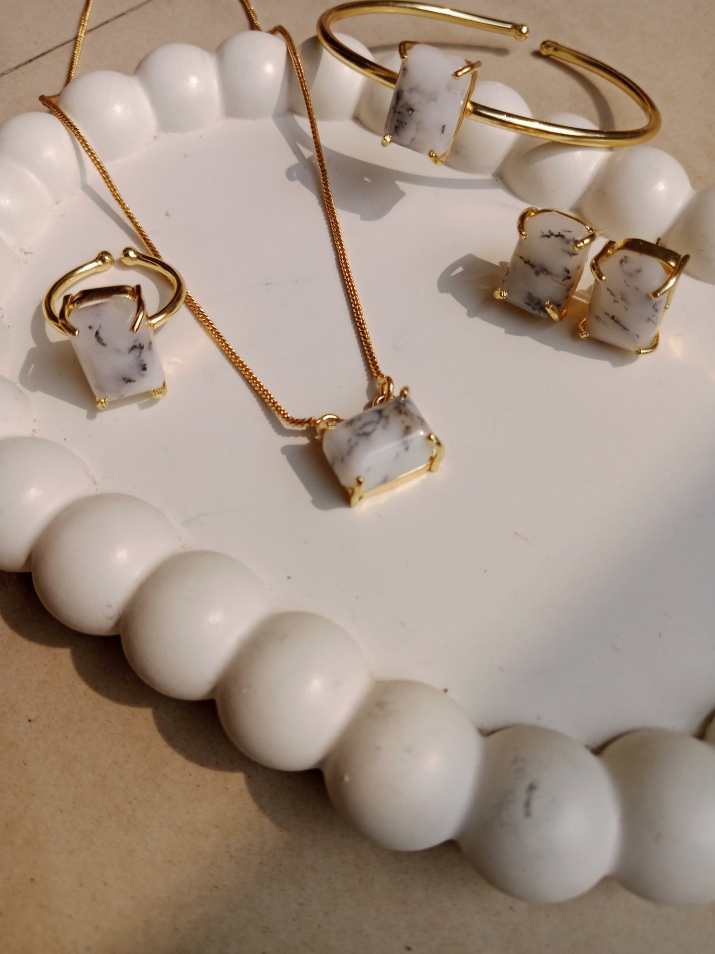 The Rivi Ensemble Set Dandrite Opel  Set