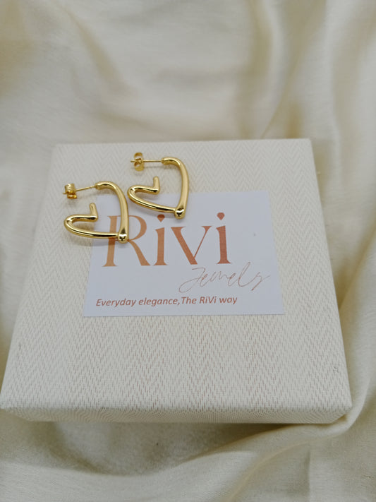 Luna Heart Hoops