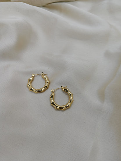 Halo Drop Hoops