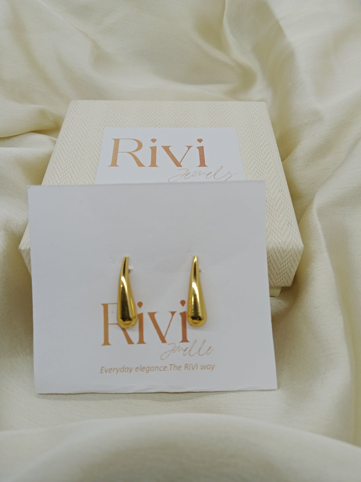 Golden Statement Earrings
