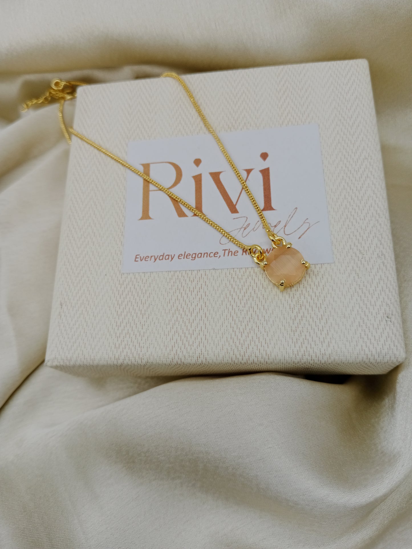 Coral Kiss Necklace