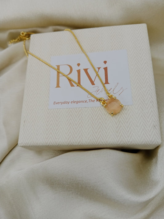 Coral Kiss Necklace