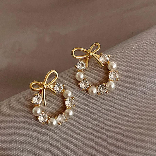 Blooming Bow Earring