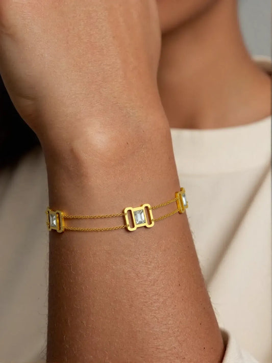 Classic Rhinestone Bracelet